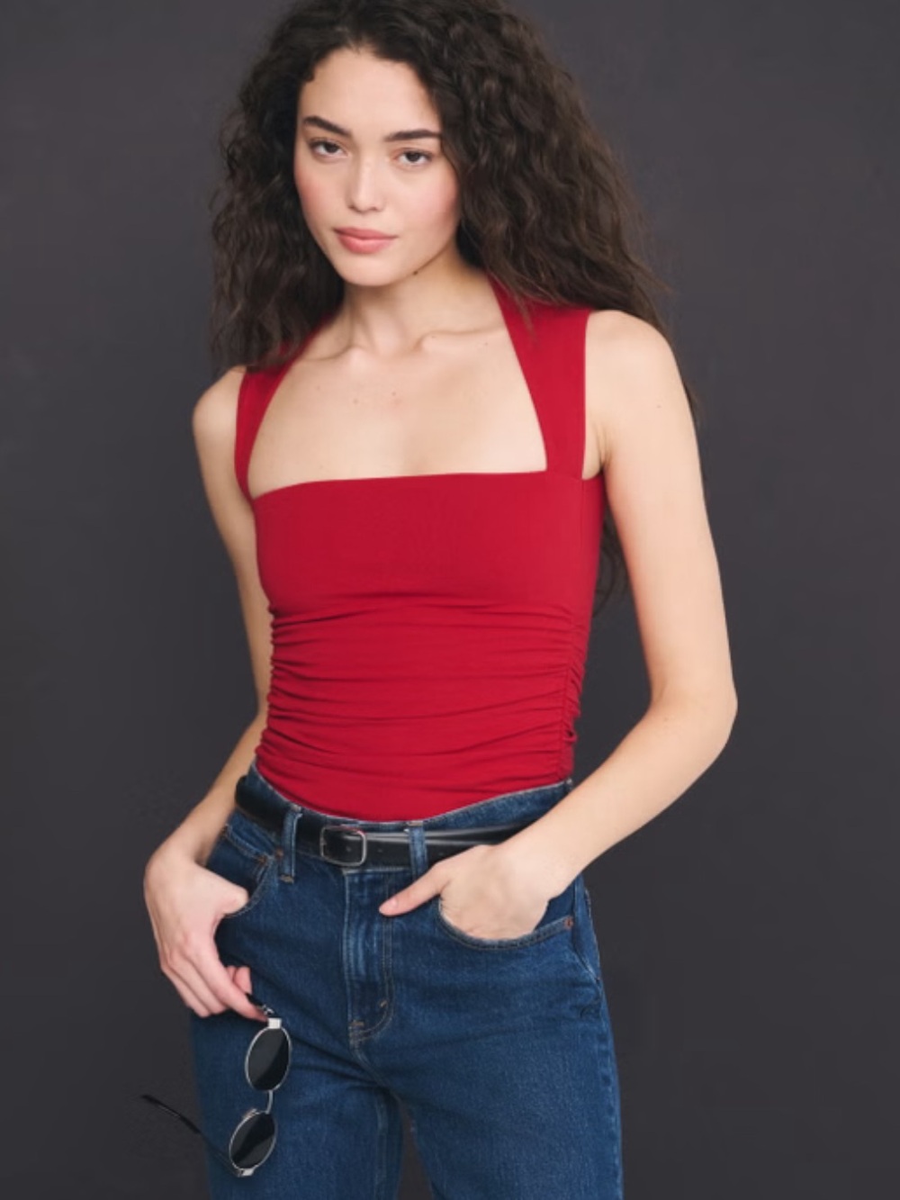 Abercrombie Ava Top - Red